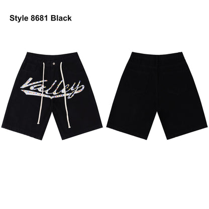 Men's denim shorts – Style 8681 Black