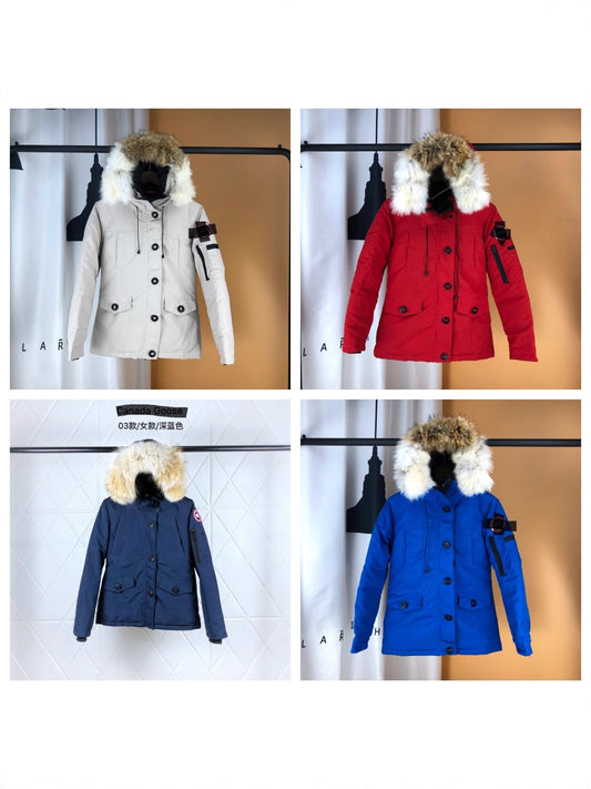 Hot-Selling Big Goose Duck Down 03 Style Flight Jacket White Duck Down Parka Coat Putian High Version 2026 Autumn Winter