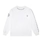 Ch Heart High-Quality Double Yarn Pure Cotton Unisex Printed Long Sleeve T-Shirt