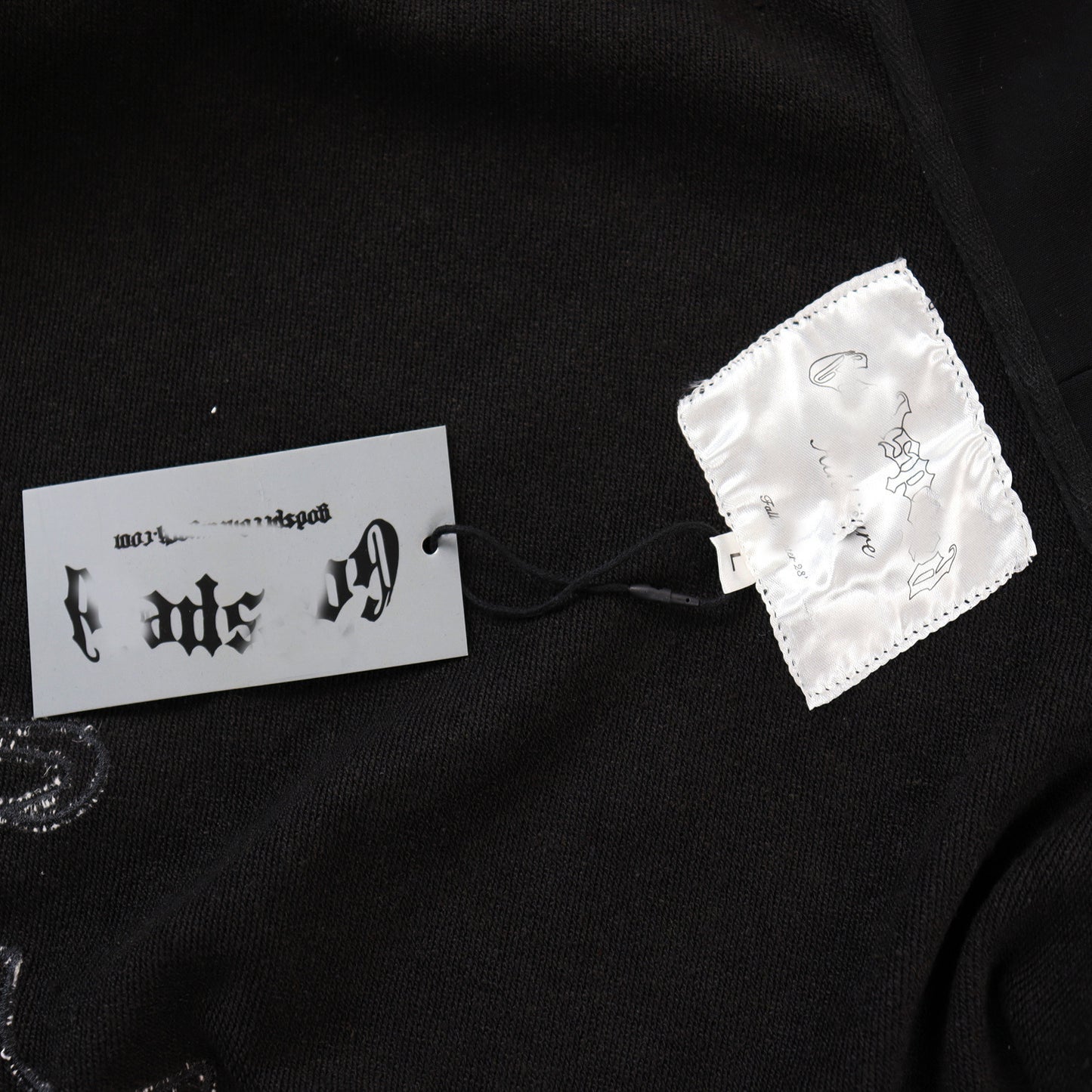 GMabcd Casual Set God-peed Patch Letter Cardigan Hoodie High Street Men's Casual Sweatshirt Sweatpants