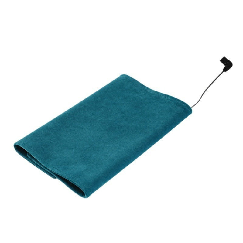 Graphene USB Hand Warmer Hand Warmer Solid Color Plush Multi-Purpose Thickened Portable Multi-Purpose Electric Heating Heating Mat