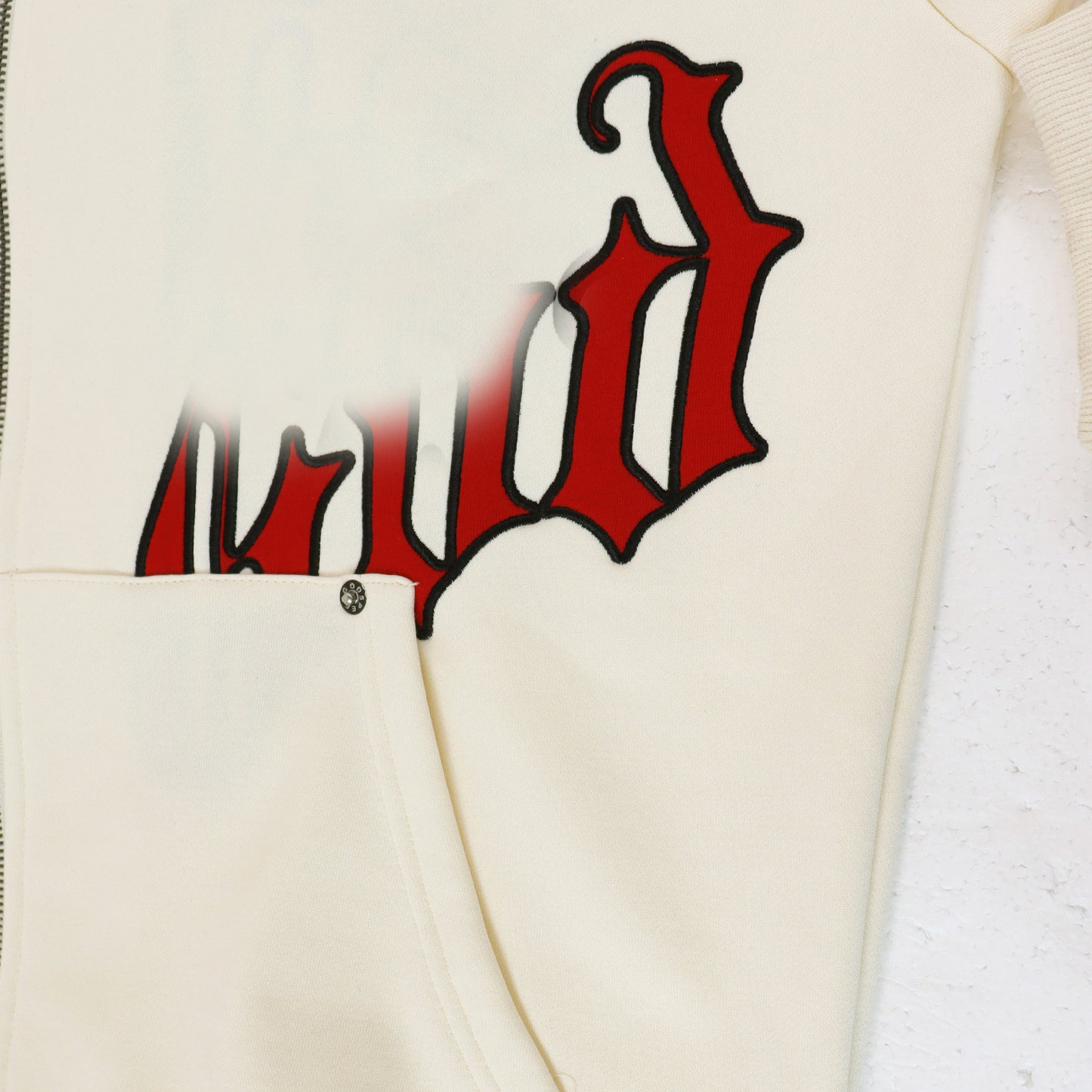 GMabcd Casual Set God-peed Patch Letter Cardigan Hoodie High Street Men's Casual Sweatshirt Sweatpants