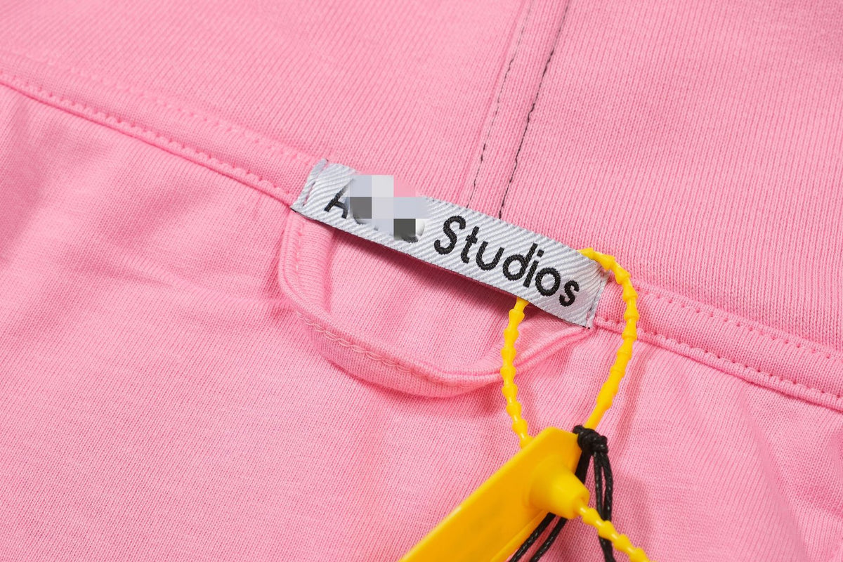 1996 Embroidered Logo Letter Zip-Up Loose-Fit Unisex Hooded Sweatshirt (Part 2)