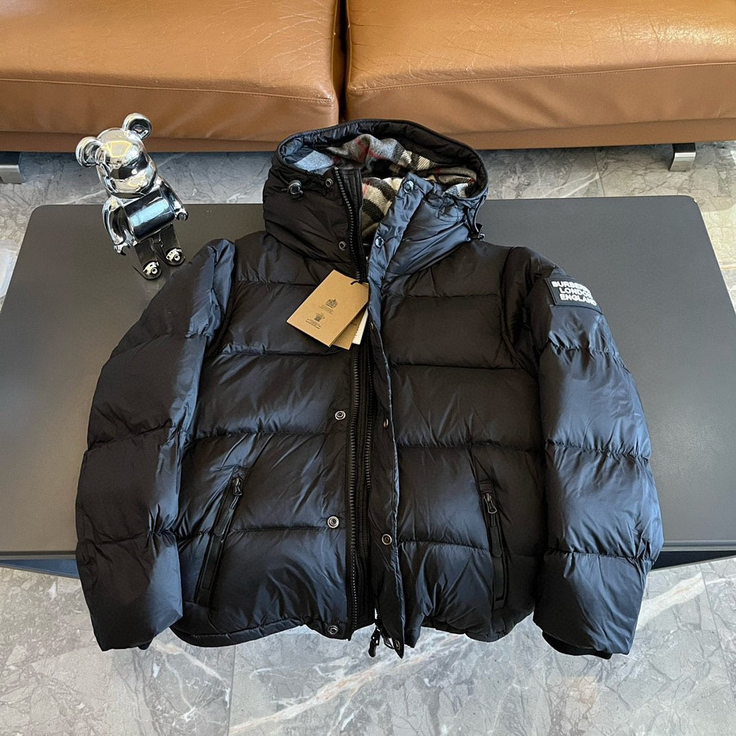 B Brand Sleeveless Couple Style Down Jacket Detachable Sleeves Hooded Down Jacket