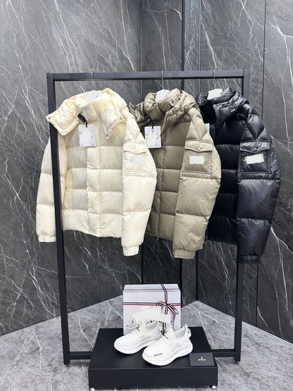 2026 Autumn and Winter New Mon Maya 70 Th Anniversary High-End Short down Jacket Temperament