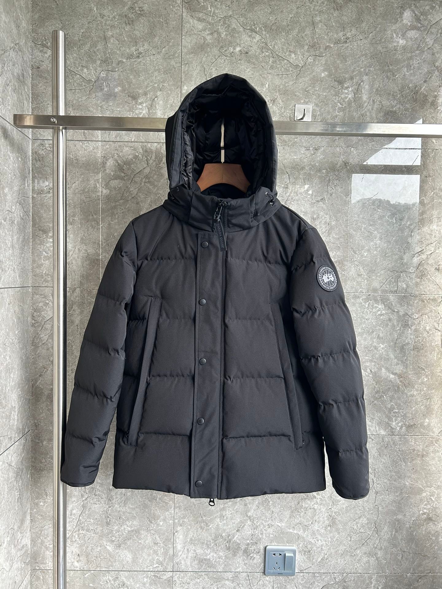 GMabce-New 29 style Big Goose 2048 Parka Coat, Unisex Style with Detachable Hood, Extreme Cold Protection Comparable to Rolls-Royce Grade, Fur-Free Hooded Down Jacket Wyndham Jacket Thickened