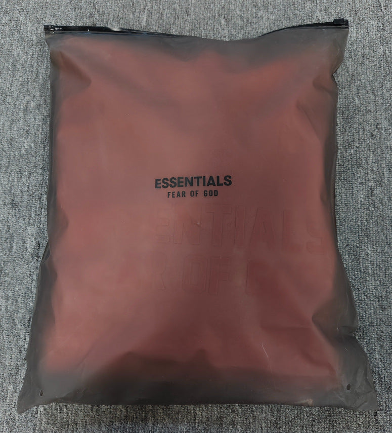 GMabcdFOG Double Line ESSENTIALS Chest Silicone Double Row Letter Hoodie Essentials Sweatshirt