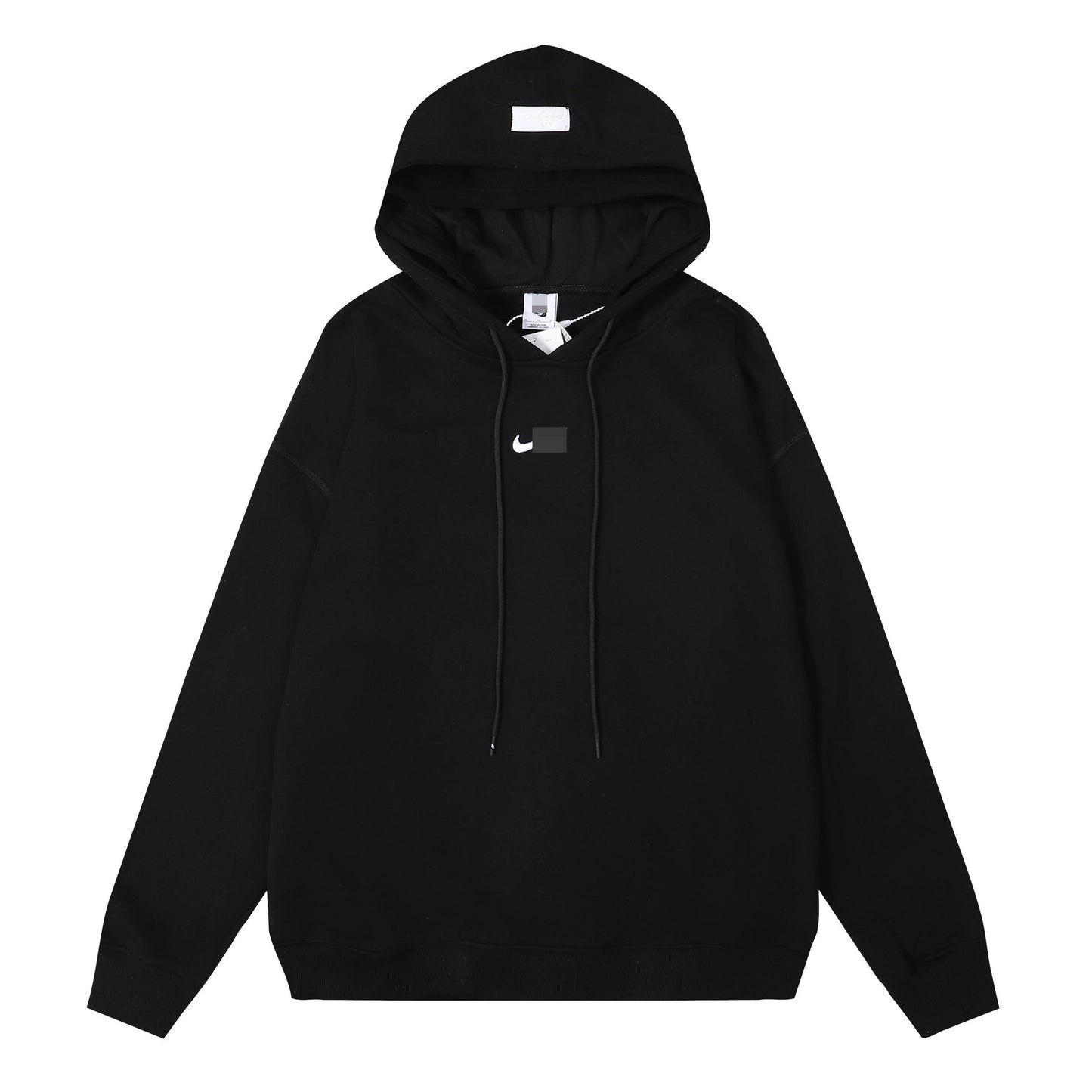 Fog Three-Party Collaboration Double Hoodie Sweatshirt 400g Heavyweight Fleece Cotton Loose Jacket for Men