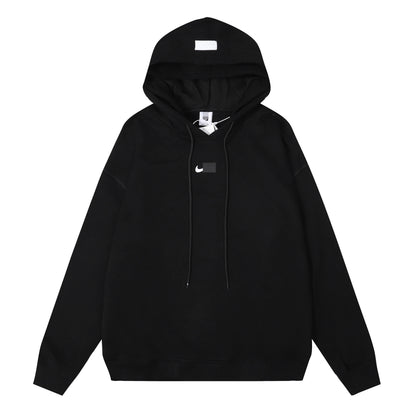 Fog Three-Party Collaboration Double Hoodie Sweatshirt 400g Heavyweight Fleece Cotton Loose Jacket for Men