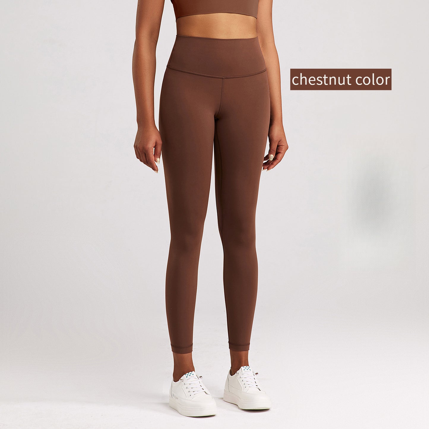 Lulu Yoga Pants Women's High Elastic Nude Feel Brushed Sports Running Fitness Pants High Waist Hip Lift Skinny Pants Slim Fit
