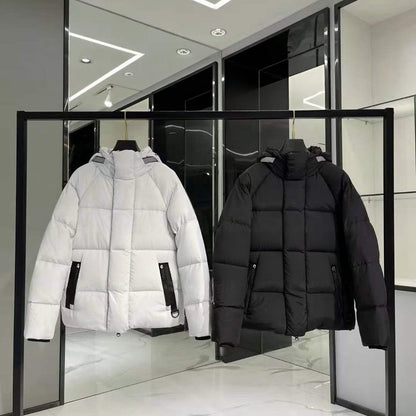 GMabcd Big GOOSE/ Junction 3M Reflective Black Label Parka Coat/Same style as used by Ouyang Nana
