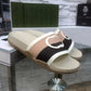 Summer Stripes Slippers Indoor and Outdoor Korean Style Couple Word Non-Slip Bathroom Home Fashion Trend