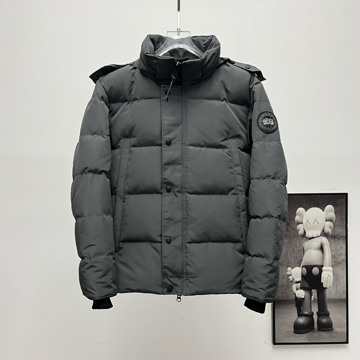 GMabce-New 29 style Big Goose 2048 Parka Coat, Unisex Style with Detachable Hood, Extreme Cold Protection Comparable to Rolls-Royce Grade, Fur-Free Hooded Down Jacket Wyndham Jacket Thickened