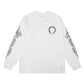 Ch Heart High-Quality Double Yarn Pure Cotton Unisex Printed Long Sleeve T-Shirt