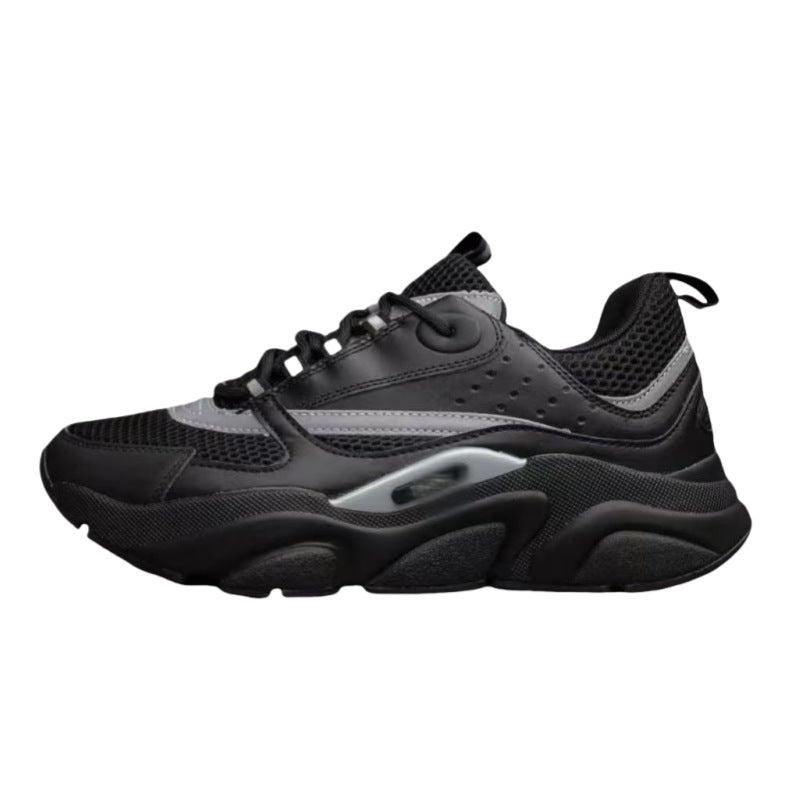 B22 Thick-Soled Height-Increasing Retro Dad Shoes for Men and Women, Mesh Breathable Sports Casual Shoes
