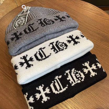 GMChrom Hearts Crohn Sanskrit Knitted Beanie 23 New Hat