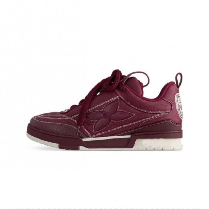 Men's Sneakers Men's and Women's Loafers Height-Increasing Thick-Soled Dad Shoes Fashionable Versatile Couple's Sneakers