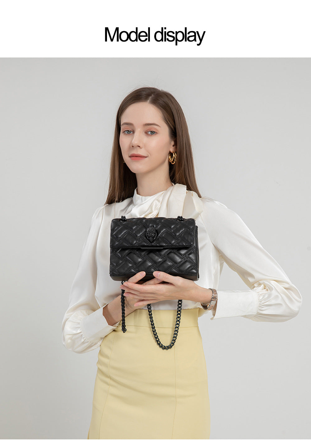Eagle-head women's shoulder bag chain crossbody small bag