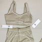 a-l-o Yoga Set High-Quality Sports Set Pilates Set AIRBRUSH HEART THROB BRA