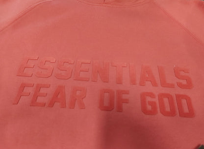 GMabcdFOG Double Line ESSENTIALS Chest Silicone Double Row Letter Hoodie Essentials Sweatshirt