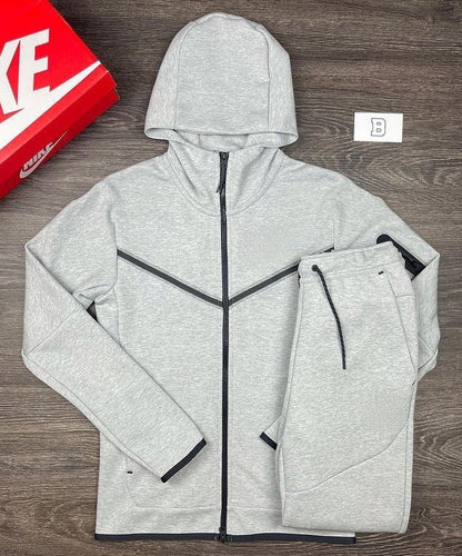 Spring and Autumn Hooded Suits Men's and Women's NK Sports Leisure Suit Sports Fashionable Jacket Trousers Fashion Brand Clothes