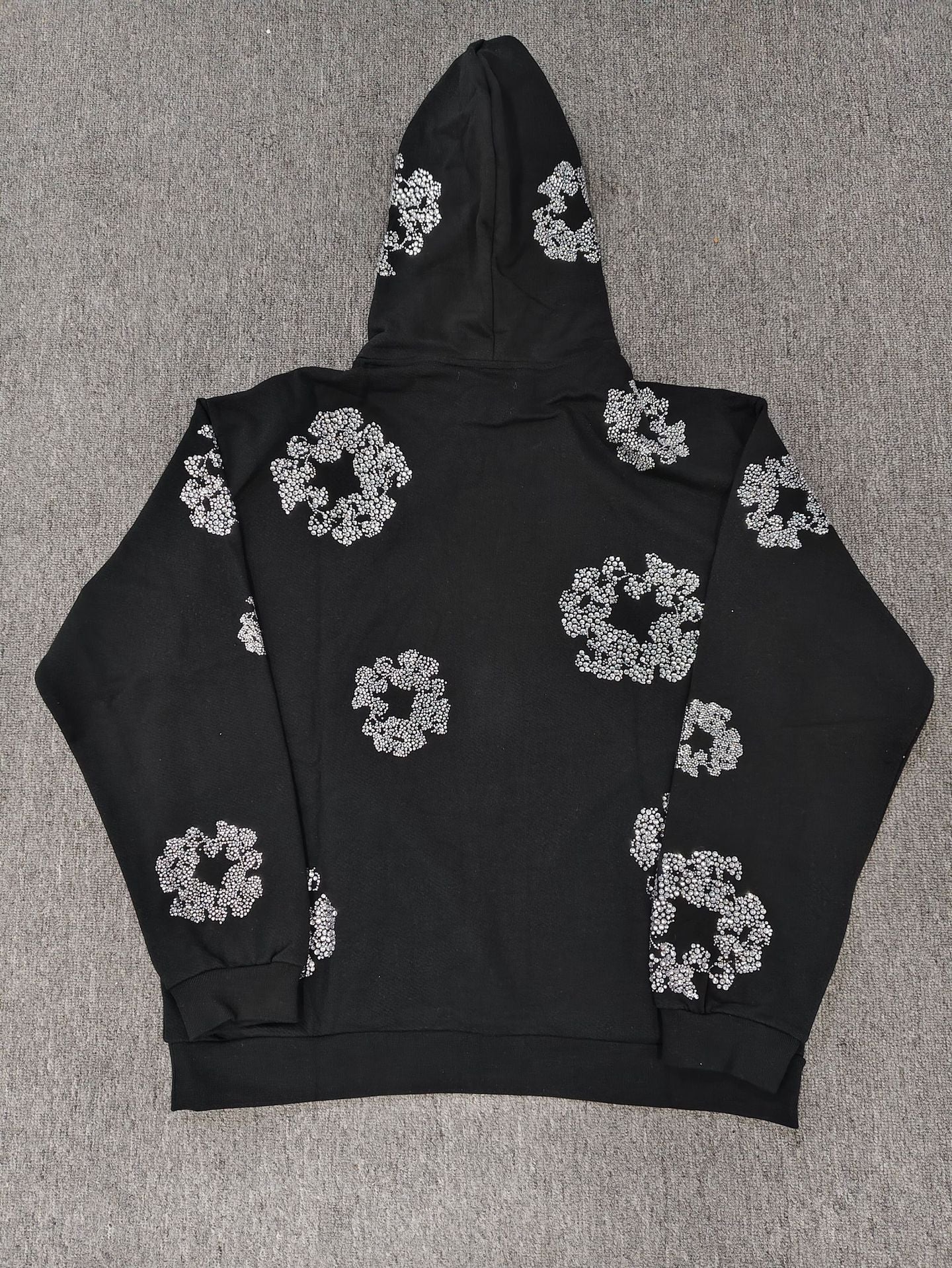 GMabcd Denim Tears Sweatshirt Main Line Kapok Rhinestone Casual Long Pants Hoodie Jacket Men【high quality】