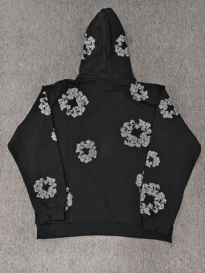 GMabcd Denim Tears Sweatshirt Main Line Kapok Rhinestone Casual Long Pants Hoodie Jacket Men【high quality】