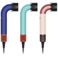 New R-Type Elbow Hair Dryer Travel Portable Bladeless Hair Dryer Household Anion High-Speed Hair Dryer H-D-18