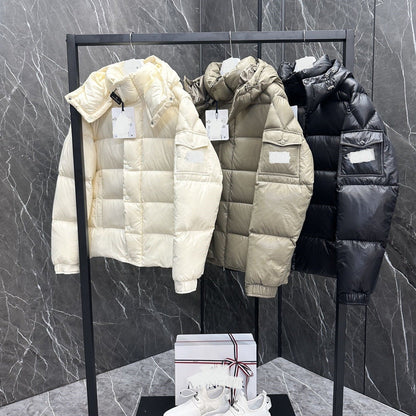 2026 Autumn and Winter New Mon Maya 70 Th Anniversary High-End Short down Jacket Temperament