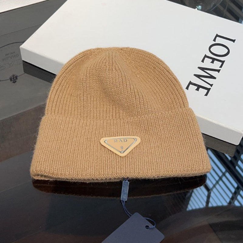 Winter Warm Knitted Hat Fashionable Export Style Pullover Windproof Thick Knitted Hat