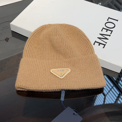 Winter Warm Knitted Hat Fashionable Export Style Pullover Windproof Thick Knitted Hat