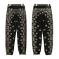 Hooded Sweatshirt Cashew Hoodie Floral Loose Pants Unisex Retro Sports Set Casual Pants Trend