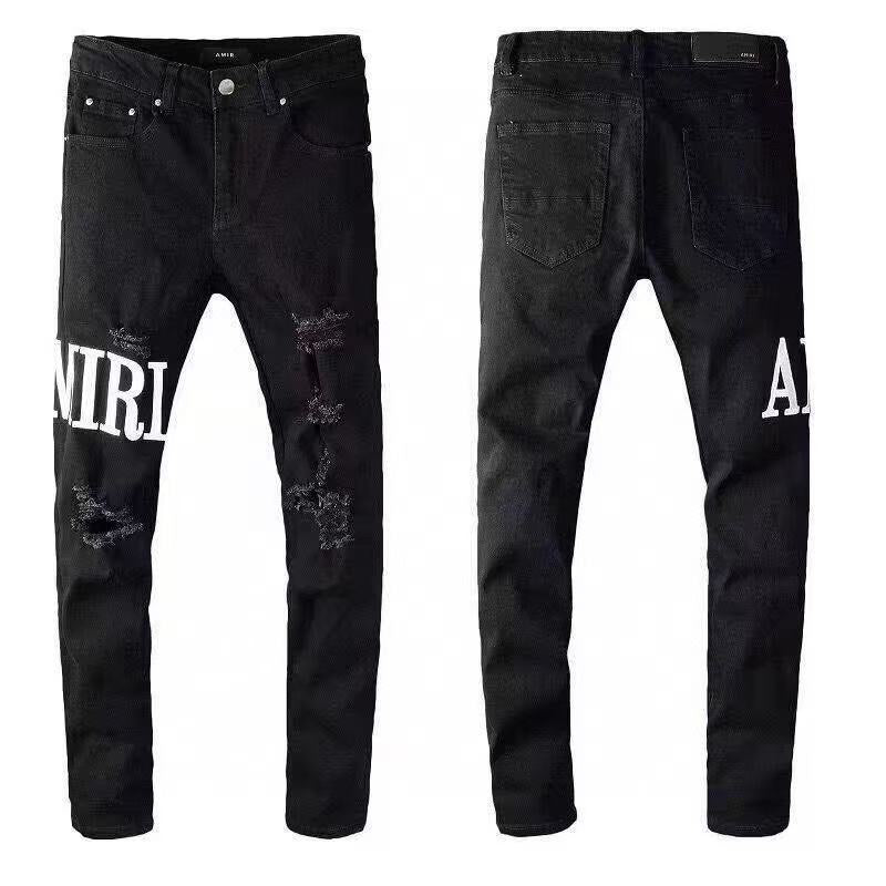 GMAM Heavy Craft Washed Distressed High Street Embroidered Unisex Jeans