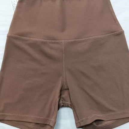 Women's Yoga Shorts Sports High Waist Tight Peach Bum Lift Shorts Cycling Fitness Pants Lulu Same Style Shorts