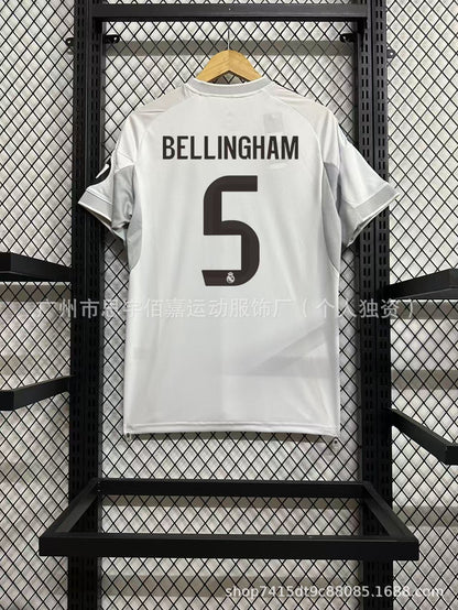 25-26 Real Madrid Home and Away Mbappe Jersey No. 11 Rodrygo No. 5 Bellingham Football Shirt