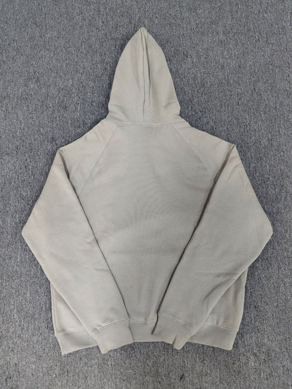 GMabcdFOG Double Line ESSENTIALS Chest Silicone Double Row Letter Hoodie Essentials Sweatshirt