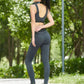 a-l-o Yoga Set High-Quality Sports Set Pilates Set AIRBRUSH HEART THROB BRA