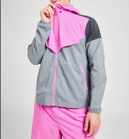 Gmabcd New Model NK Same Style Sports Breathable Color Block Jacket Casual Quick-Dry Hiking Set
