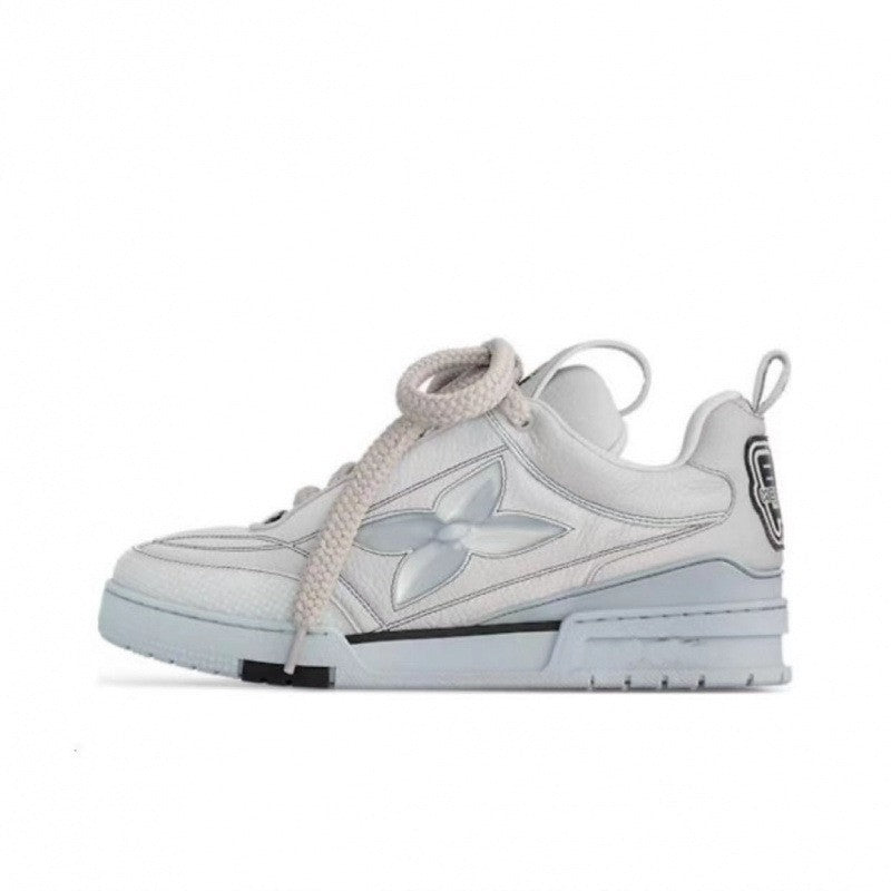 Men's Sneakers Men's and Women's Loafers Height-Increasing Thick-Soled Dad Shoes Fashionable Versatile Couple's Sneakers