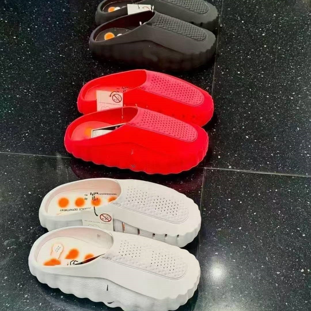 2026 New Style Mind 001 Outdoor Slippers with Massage Particles, Thick Soles, Height-Increasing and Anti-Skid for Men and Women, Casual Slippers