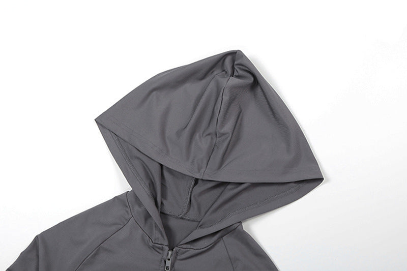 2025 Autumn Women's New Fashion Hooded Camouflage Print Long Sleeve Sports Trendy Slim Fit Long Pants Two-Piece Set