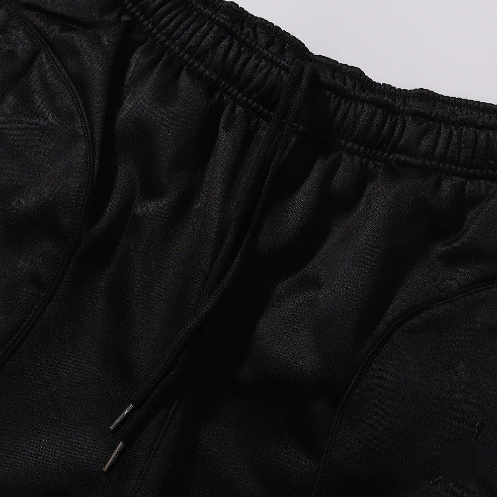 Gmabcd-sup Hoodie Collaboration Joe Loose Fit Autumn Winter Fleece Zipper Jacket Street Fashion Patchwork Hooded Sweatshirt