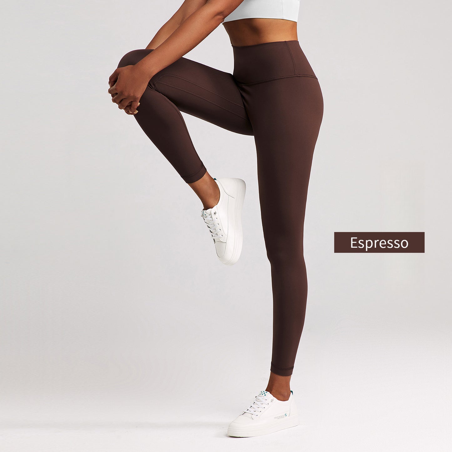 Lulu Yoga Pants Women's High Elastic Nude Feel Brushed Sports Running Fitness Pants High Waist Hip Lift Skinny Pants Slim Fit