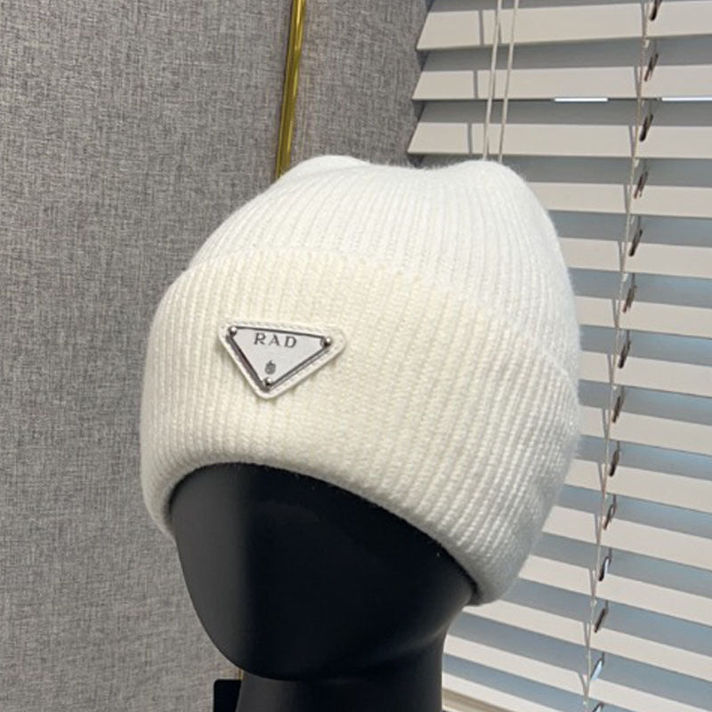 Winter Warm Knitted Hat Fashionable Export Style Pullover Windproof Thick Knitted Hat