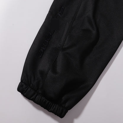 Gmabcd-sup Hoodie Collaboration Joe Loose Fit Autumn Winter Fleece Zipper Jacket Street Fashion Patchwork Hooded Sweatshirt