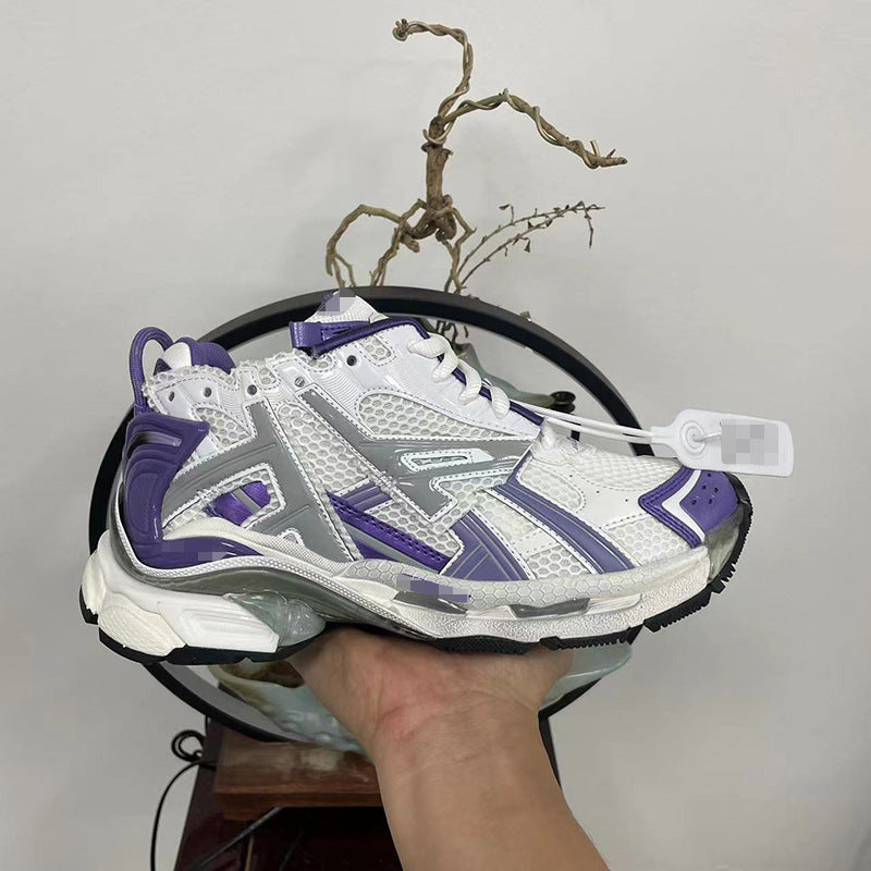 High Quality Sport Sneakers Paris 7 Generation Men's and Women's Raise the Bottom Couple Shoes Sports