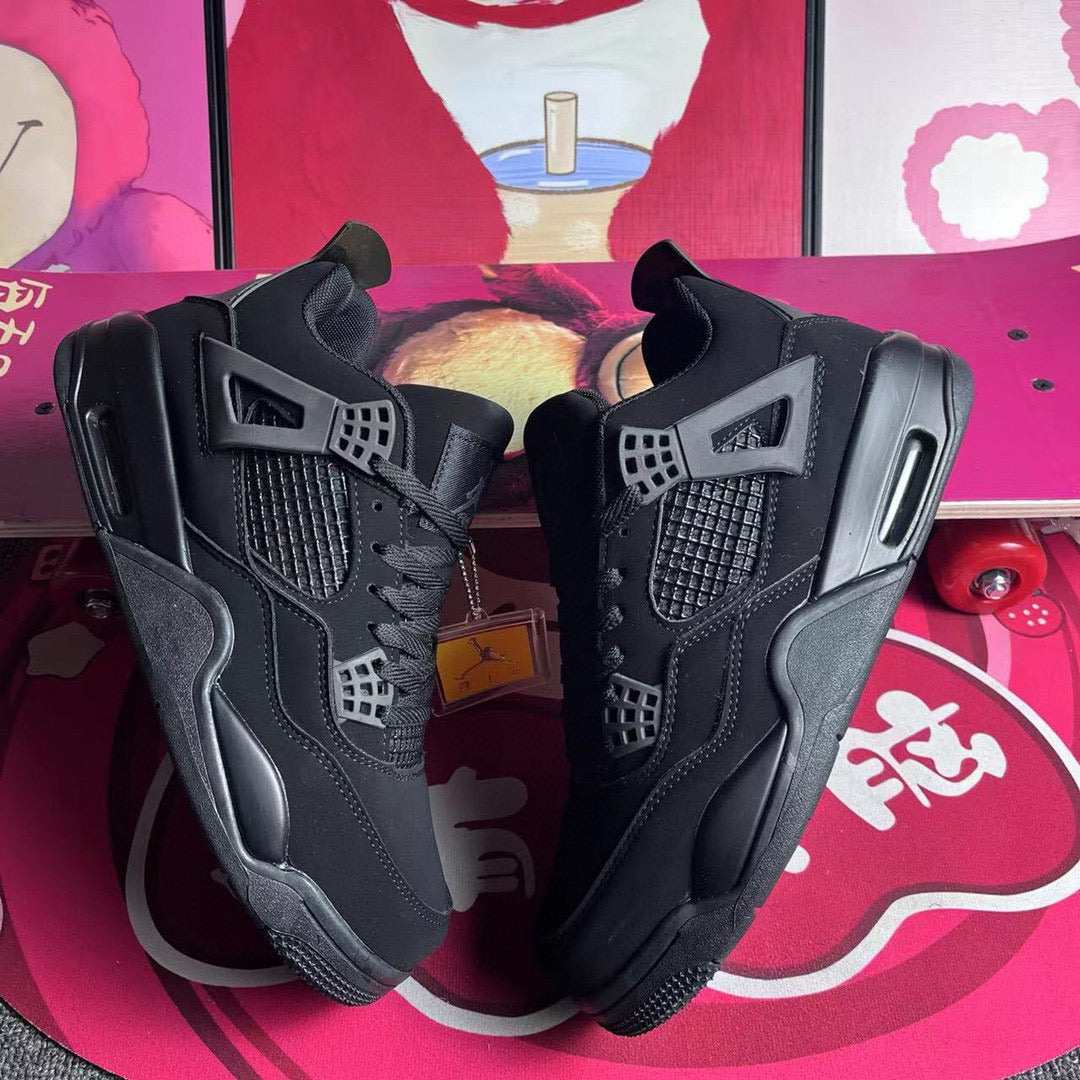 GMABCDAJ4 Electric Mother Black Cement Paris Basketball Shoes Yuanyang AJ3 Air Cushion Basketball Shoes