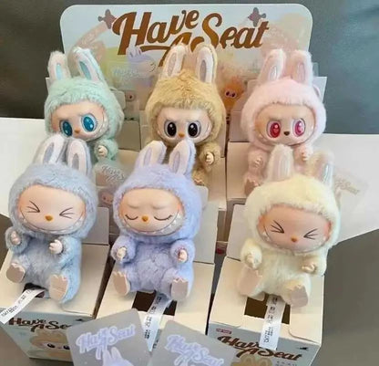 GmLa-bu～bu 3.0 New Version of Blister Plastic Plush Handheld Figure Blind Box Trendy Toy for Kids from Pop Mart