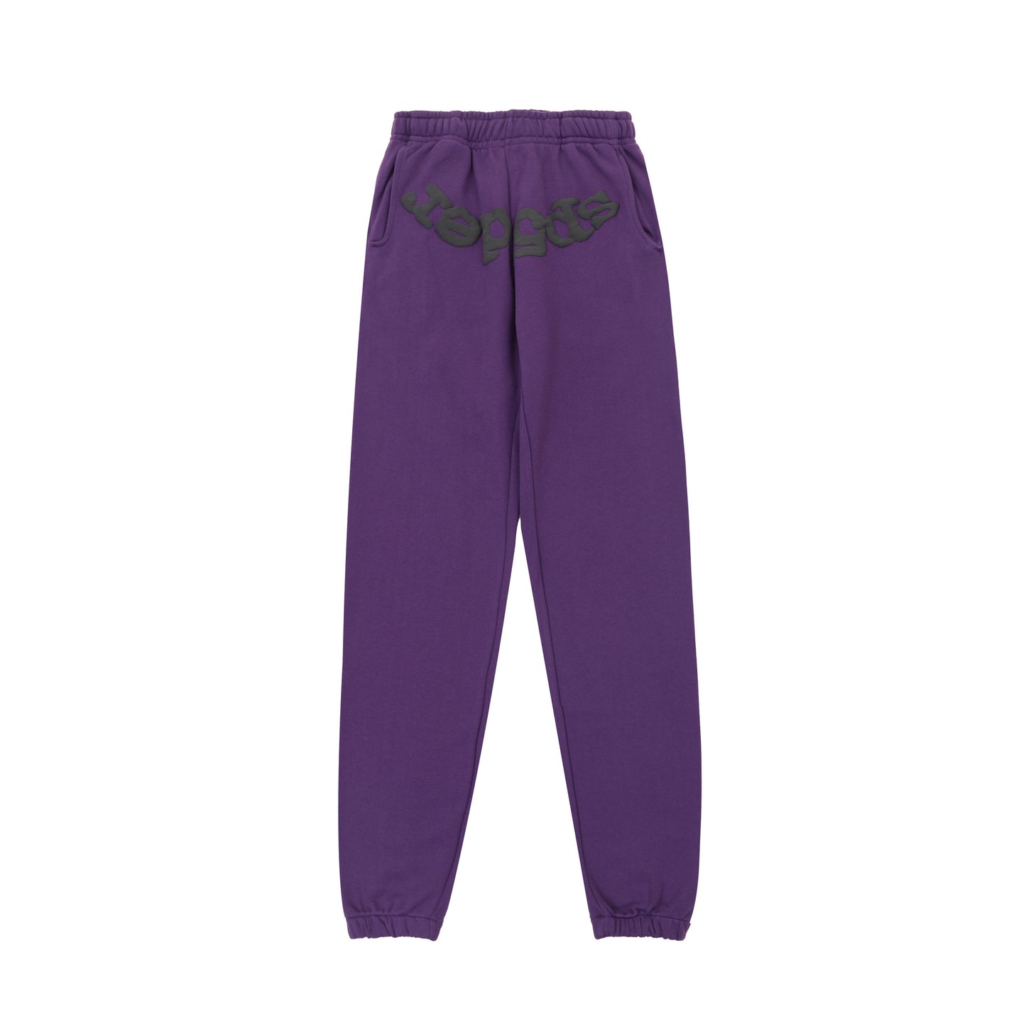 Sp55der High Quality Spider Web Foam Letter Loose Men's and Women's Suits Pants