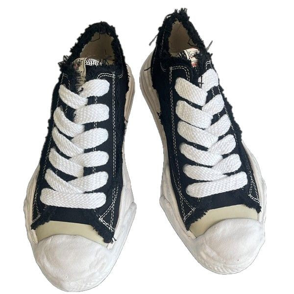 GMabcd Mmy Open Smile Dissolving Shoes Canvas Thick Sole Height Increasing Unisex Casual Sneakers